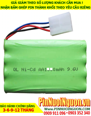 NiMh 9.6v-AA1800mAh rechargeable Battery Pack