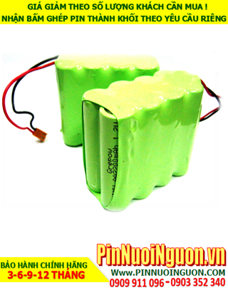 NiMh 9.6v-AA1500mAh rechargeable Battery Pack
