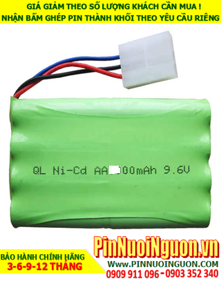 NiMh 9.6v-AA2200mAh Rechargeable Battery Pack