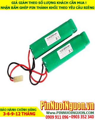 Pin sạc khối AAA650mAh-10.8V