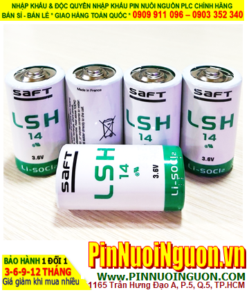 Pin LSH14 _Pin Saft LSH14; Pin nuôi nguồn Saft LSH14 lithium 3.6v C 5800mAh _Xuất xứ Pháp