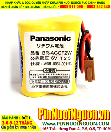 Pin A06B-6073-K001; Pin nuôi nguồn FANUC A06B-6073-K001 lithium 6v _Xuất xứ Nhật