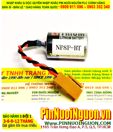 Toyo NP8P-BT _Pin nuôi nguồn Toyo NP8P-BT lithium 3.6v 1000mAh (Xuất xứ Nhật)