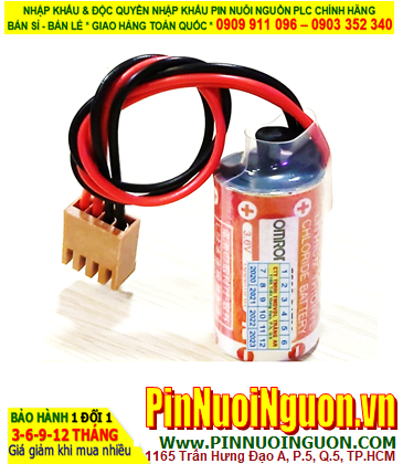 Omron C2000H; Pin nuôi nguồn Omron C2000H PLC lithium 3.6v _Made in Japan