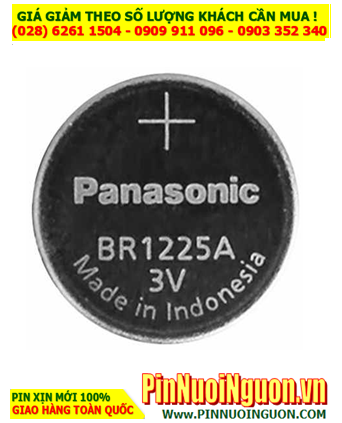 Pin Panasonic BR1225A _Pin BR1225A; Pin nuôi nguồn PLC Panasonic BR1225A (Chịu nhiệt cao trên 125 độ C)