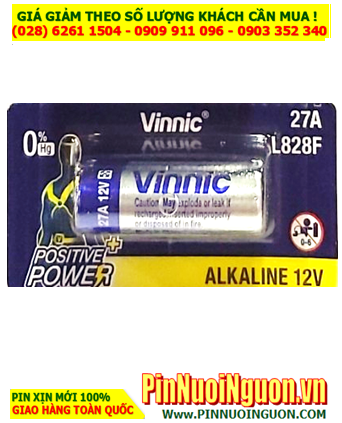 Pin 12v Pin A27 _Pin Vinnic A27; Pin Remote điều khiển 12V Vinnic 27A, L828F, 27AE, MN27 (Vỉ giấy)
