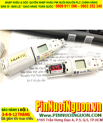 Pin máy đo nhiệt HUATO _Pin EVE ER14250 lithium 3.6v 1200mAh 1/2AA chính hãng