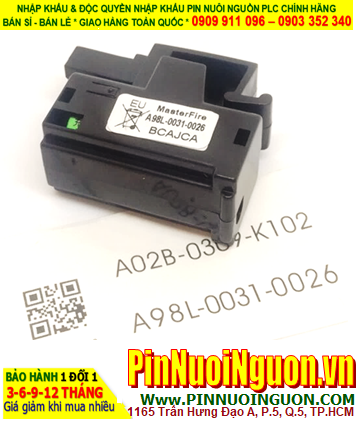 Pin FANUC A98L-0031-0026; Pin nuôi nguồn FANUC A98L-0031-0026 chính hãng _Made in Japan
