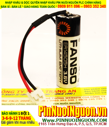 Pin ER14505H _Pin Fanso ER14505H; Pin nuôi nguồn FANSO ER14505H lithium 3.6v AA 2700mAh (zắc trắng)