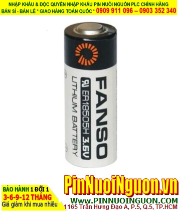 Pin ER18505H _Pin Fanso ER18505H; Pin nuôi nguồn FANSO ER18505H lithium 3.6v 3500mAh chính hãng
