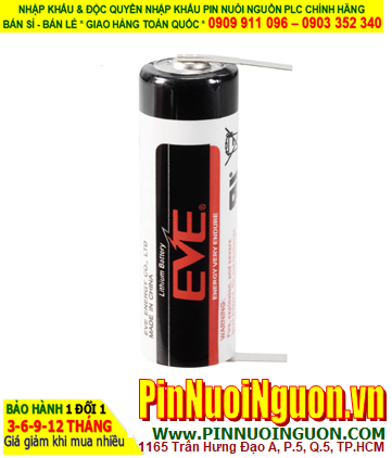 Pin ER14505 _Pin EVE ER14505; Pin nuôi nguồn EVE ER14505 lithium 3.6v AA 2600mAh (Thép 2 đầu)