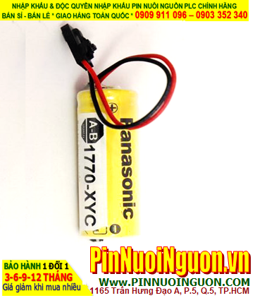 Pin Panasonic BR-A; Pin BR-A; Pin nuôi nguồn Panasonic BR-A 1800mAh (zắc đen Allen Bradley) _Made in Japan