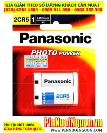 Panasonic 2CR5; Pin 2CR5L _Pin máy ảnh kỹ thuật số Panasonic 2CR5 lithium 6.0v