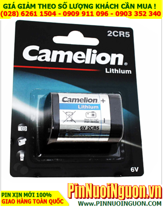 Pin Camelion 2CR5; Pin 6v PhotoLithium Camelion 2CR5 chính hãng | MẪU MỚI