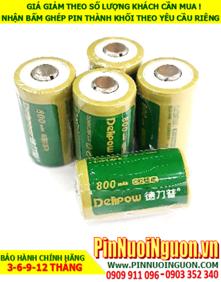 Pin ống nhòm chuyên dụng _Pin sạc 3.0v Lithium Delipow ICR2 800mAh