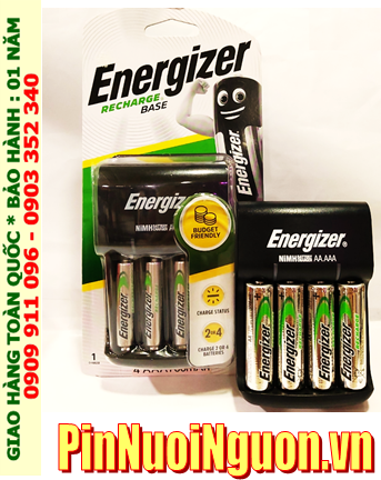 Energizer CHVC4; Bộ sạc pin AAA Energizer CHVC4 (4-AA700mAh), kèm 4 pin sạc Energizer AAA700mAh 1.2v