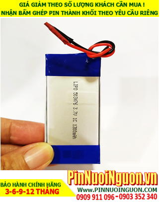 Pin bộ đàm _Thay ruột pin Bộ đàm Pin sạc 3.7v LiPolymer 503476 với dung lượng 1300mAh dòng xả 1C