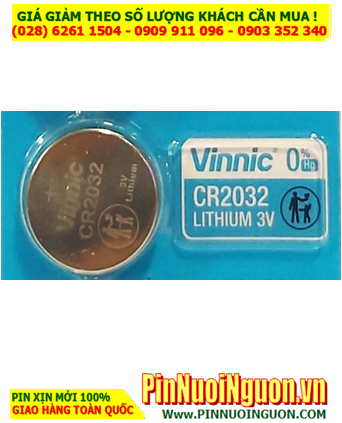 Vinnic CR2032 Pin CR2032 _Pin 3v lithium Vinnic CR2032 chính hãng