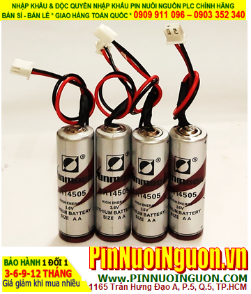 Sunmoon ER14505 (Loại có ZẮC CẮM), Pin nuôi nguồn Sunmoon ER14505 lithium 3.6v AA 2600mAh chính hãng