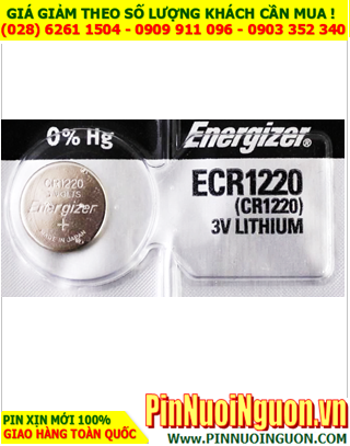 Pin Energizer ECR1220; Pin 3v lithium Energizer ECR1220  |HẾT HÀNG