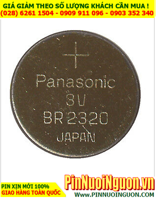 PANASONIC BR2320, Pin 3v lithium PANASONIC BR2320 chính hãng (Xuất xứ Indonesia)