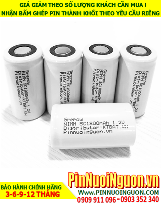 NICD SC1800MAH 1,2V Battery | Available in stock ready for shipping