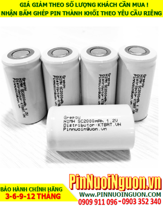 NICD SC2000MAH 1,2V Battery | Available in stock ready for shipping