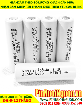 NICD AA700MAH 1,2V Battery | Available in stock ready for shipping