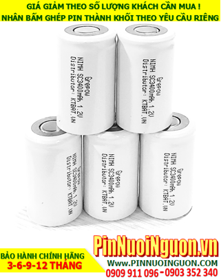 NICD SC3400MAH 1,2V Battery | Available in stock ready for shipping
