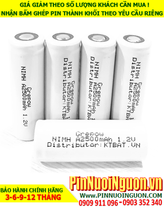 NICD A2500MAH 1,2V Battery | Available in stock ready for shipping