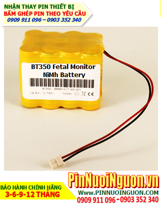 Pin BT350 Fetal Monitor _Pin Máy theo dõi Sản khoa BT350 Fetal Monitor (Pin sạc NiMh 14.4v 2700mAh)