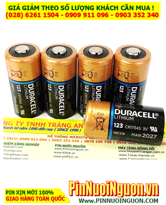 Duracell DL123A; Pin Duracell Ultra DL123A (CR17345) Photolithium 3.0v