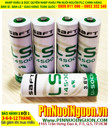 Saft LS14500 Lithium 3.6V size AA Battery for PLC-CNC  | In stock now