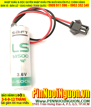 Saft LS14500 Lithium 3.6V size AA Battery for PLC-CNC  | In stock now