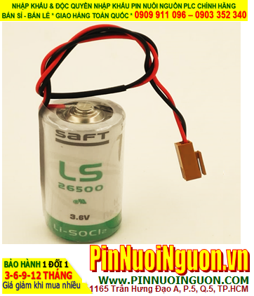 Saft LS26500 Lithium 3.6V size C Battery for PLC-CNC  | In stock now