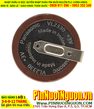 Pin sạc Panasonic VL2330 _Pin VL2330; Pin nuôi nguồn Panasonic VL2330 lithium 3v _Made in Japan