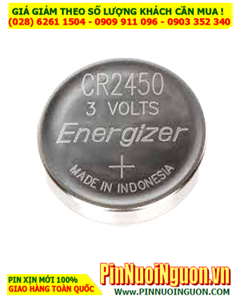 Pin CMOS CR2450; Pin CMOS Energizer CR2450 lithium 3V _Made in Indonesia