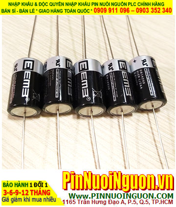 EEMB ER14250, Pin nuôi nguồn PLC EEMB ER14250 lithium 3.6v 1/2AA 1200mAh (trục thép 2 đầu)