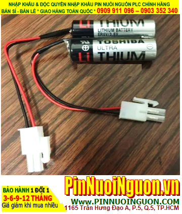 Pin Toshiba ER6V; Pin nuôi nguồn PLC Toshiba ER6V lithium 3.6v AA 2000mAh _Xuất xứ Nhật