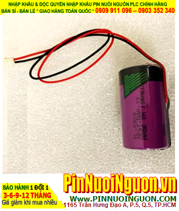 Pin Tadiran TL-5920; Pin TL-5920; Pin nuôi nguồn PLC Tadiran TL-5920 lithium 3.6v C 8500mAh _Xuất xứ Israel
