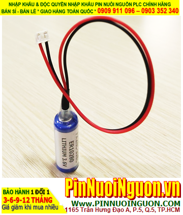 Pin ER10280 (ER10/28), Pin nuôi nguồn PLC ER10280 (ER10/28) lithium 3.6v 2/3AAA 500mAh