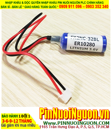 Pin FX2NC-32BL (ER10/28), Pin nuôi nguồn PLC FX2NC-32BL lithium 3.6v 2/3AAA 500mAh