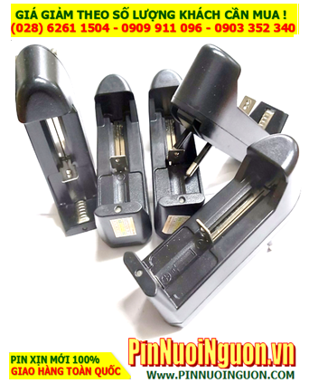 Máy sạc pin Lithium HB-001 loại 01 khe sạc (Sạc Pin 18650,14500,16340,18350,17500,..) Made in China