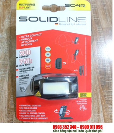 Solidline SC4R, Đèn pin đội đầu siêu sáng LEDLENSER Solidline SC4R chính hãng