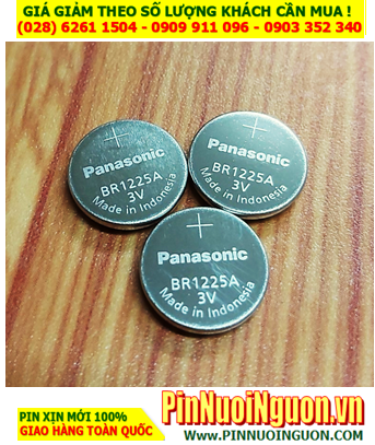 Panasonic BR1225A, Pin 3v lithium BR1225A (chịu nhiệt cao đến 125 độ C) _Made in Indonesia