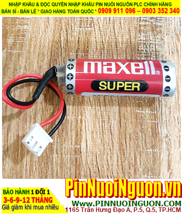 Pin Maxell ER6C _Pin ER6C; Pin nuôi nguồn PLC Maxell Super ER6C lithium 3.6v AA1800mAh _Xuất xứ Nhật