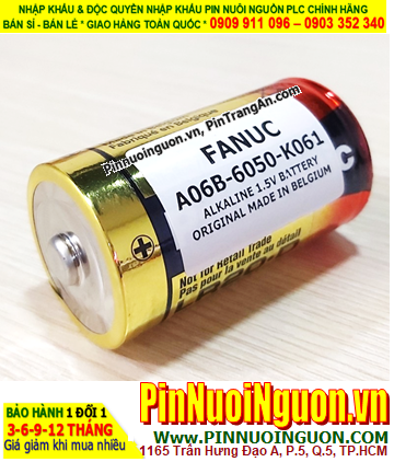 FANUC A06B-6050-K061 _Pin nuôi nguồn FANUC A06B-6050-K061 Alkaline 1.5v _Xuất xứ Bỉ (Belgium)