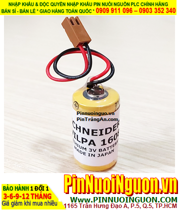 Schneider 1608; Pin nuôi nguồn Schneider 1608 lithium 3.0v 2/3A 1200mAh (Japan)