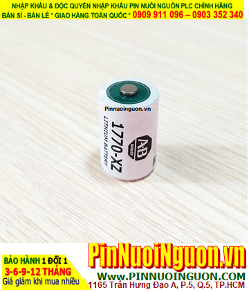 Pin LS14250 _Pin Saft LS14250 thay pin nuôi nguồn ALLEN BRADLEY 1770-XZ  1/2AA 1200mAh 3.6v _Made in France