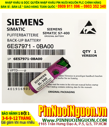 Siemens SL-360; Pin nuôi nguồn Siemens SL-360 lithium 3.6v AA 2400mAh chính hãng _Xuất xứ ĐỨC